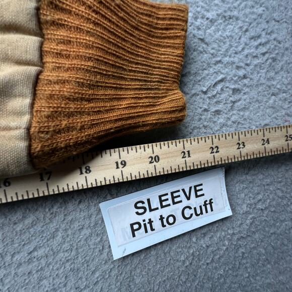 Vintage Walls Blizzard Pruf Insulated Canvas Quilted Lined Jacket Men XL Brown - Picture 6 of 16